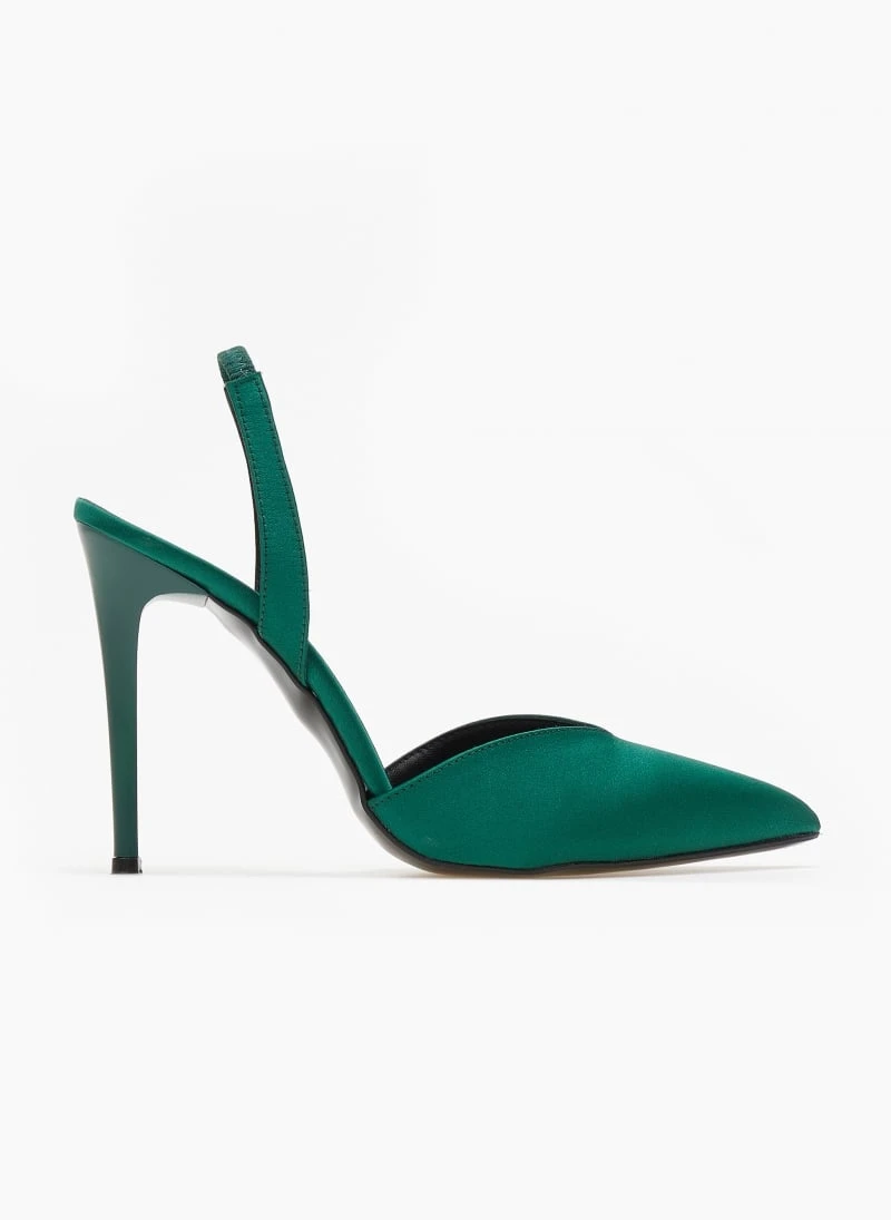 Γόβες σατέν με λουράκι Tfp - Κυπαρισσί 6 Γόβες σατέν με λουράκι Tfp - Κυπαρισσί - Image 6