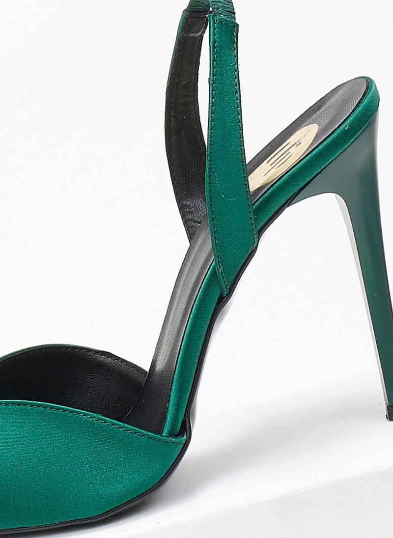 Γόβες σατέν με λουράκι Tfp - Κυπαρισσί 3 Γόβες σατέν με λουράκι Tfp - Κυπαρισσί - Image 3