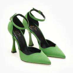 Γόβες σατέν με μπαρέτα Tfp - Πράσινο 19 Γόβες σατέν με μπαρέτα Tfp - Πράσινο -Γόβες Εκπτώσεις goves saten me mpareta tfp 107805 yeuk 1