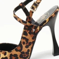 Γόβες σατέν με Print Tfp - Κάμελ -Γόβες Εκπτώσεις goves saten me print tfp 107818 z0y8 1