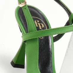 Γόβες σατέν μυτερές Tfp - Πράσινο -Γόβες Εκπτώσεις goves saten me xamilo takouni tfp 107827 hiu6 1