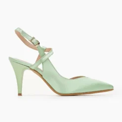 Γόβες σατέν με χιαστί σχέδιο Tfp - Βεραμάν