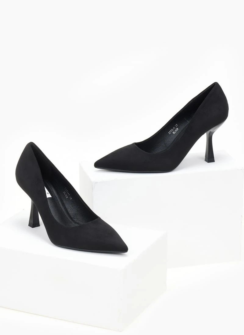 The Fashion Project Γόβες Suede με λεπτό τακούνι - Μαύρο 5 The Fashion Project Γόβες Suede με λεπτό τακούνι - Μαύρο - Image 5