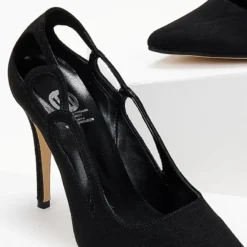 Γόβες μυτερές με ανοίγματα Tfp - Μαύρο 7 Γόβες μυτερές με ανοίγματα Tfp - Μαύρο -Γόβες Εκπτώσεις goves tfp muteres me anoigmata 103564 6lm9 1