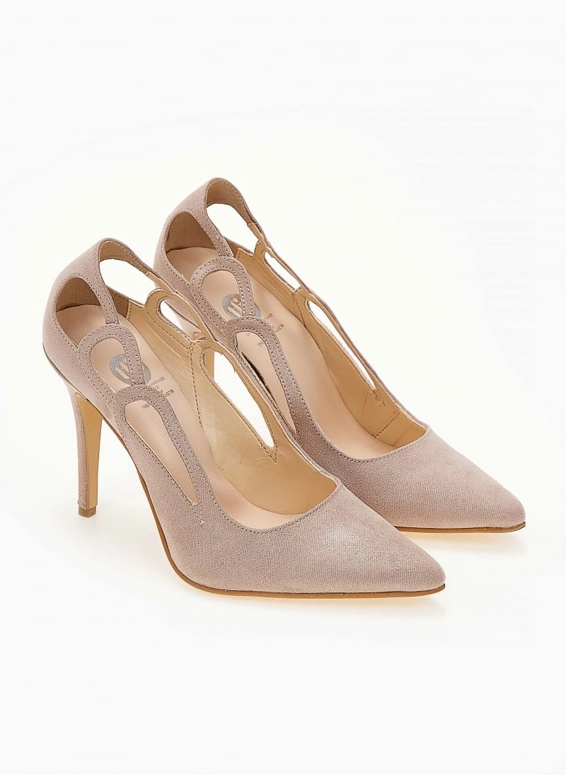 Γόβες μυτερές με ανοίγματα Tfp - Nude 3 Γόβες μυτερές με ανοίγματα Tfp - Nude - Image 3