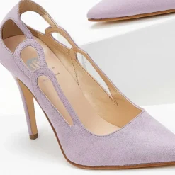 Γόβες μυτερές με ανοίγματα Tfp - Λιλά 6 Γόβες μυτερές με ανοίγματα Tfp - Λιλά -Γόβες Εκπτώσεις goves tfp muteres me anoigmata 103566 pbgs