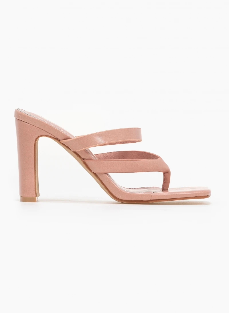 The Fashion Project Mules καρέ με λουράκια - Nude 10 The Fashion Project Mules καρέ με λουράκια - Nude - Image 10
