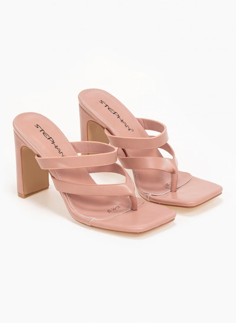 The Fashion Project Mules καρέ με λουράκια - Nude 9 The Fashion Project Mules καρέ με λουράκια - Nude - Image 9