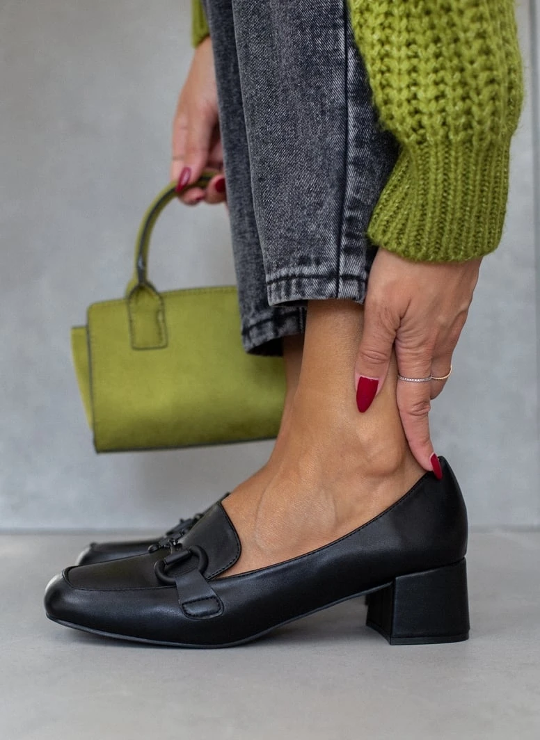 The Fashion Project Loafers με αγκράφα στο ίδιο χρώμα - Μαύρο 4 The Fashion Project Loafers με αγκράφα στο ίδιο χρώμα - Μαύρο - Image 4