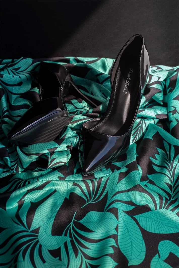 The Fashion Project Γόβες λουστρίνι με άνοιγμα στο πλάι - Μαύρο 7 The Fashion Project Γόβες λουστρίνι με άνοιγμα στο πλάι - Μαύρο - Image 7