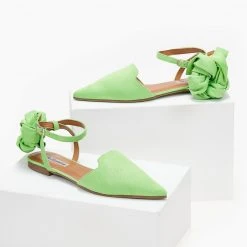 The Fashion Project Μπαλαρίνες Suede με Lace Up δέσιμο - Λαχανί 11 The Fashion Project Μπαλαρίνες Suede με Lace Up δέσιμο - Λαχανί -Γόβες Εκπτώσεις mpalarines suede me lace up desimo 103386 uuu7