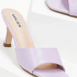 The Fashion Project Mules με φαρδιά φάσα - Λιλά 12 The Fashion Project Mules με φαρδιά φάσα - Λιλά -Γόβες Εκπτώσεις mules me fardia fasa 99893 tpjf