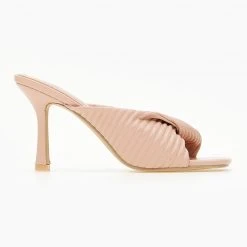 The Fashion Project Mules με καπιτονέ σχέδιο - Μπεζ