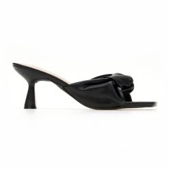 The Fashion Project Mules με κόμπο - Μαύρο