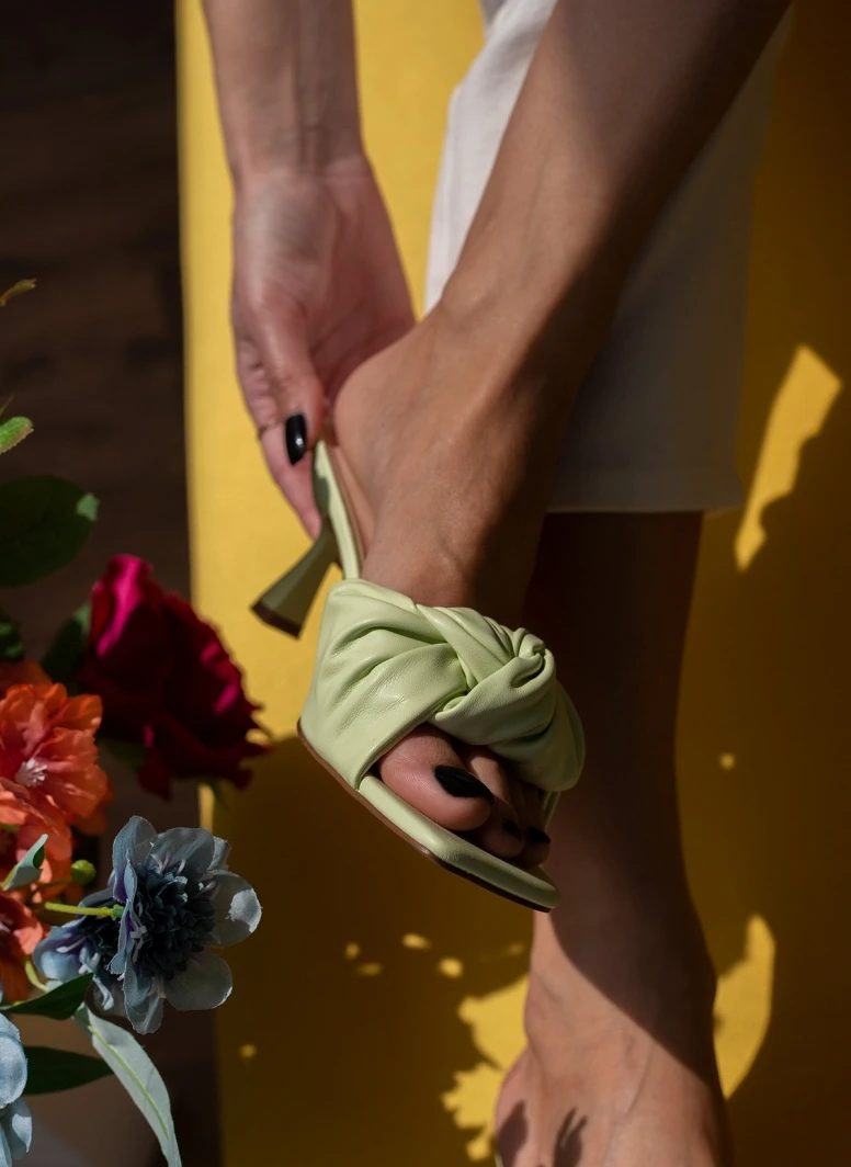 The Fashion Project Mules με κόμπο - Βεραμάν 4 The Fashion Project Mules με κόμπο - Βεραμάν - Image 4