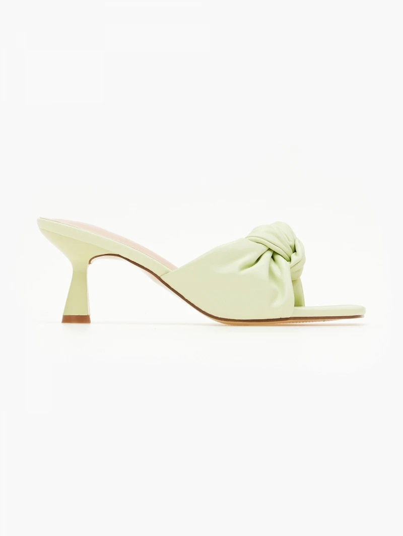 The Fashion Project Mules με κόμπο - Βεραμάν 2 The Fashion Project Mules με κόμπο - Βεραμάν - Image 2