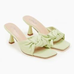 The Fashion Project Mules με κόμπο - Βεραμάν 10 The Fashion Project Mules με κόμπο - Βεραμάν -Γόβες Εκπτώσεις mules me kompo 100161 y5j0