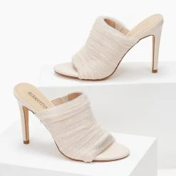 The Fashion Project Mules με τούλι - Μπεζ 11 The Fashion Project Mules με τούλι - Μπεζ -Γόβες Εκπτώσεις mules me touli 103834 gm3v
