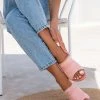 The Fashion Project Mules με τούλι - Ροδακινί