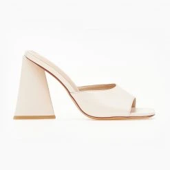 The Fashion Project Mules με τρίγωνο τακούνι - Μπεζ