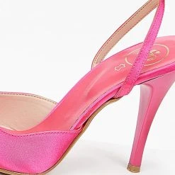 Γόβες μυτερές με δέσιμο Tfp - Φούξια -Γόβες Εκπτώσεις mules mutera tfp me desimo 100556 n222