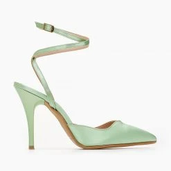 Γόβες μυτερές με δέσιμο Tfp - Βεραμάν -Γόβες Εκπτώσεις mules mutera tfp me desimo 100652 hz2f 1