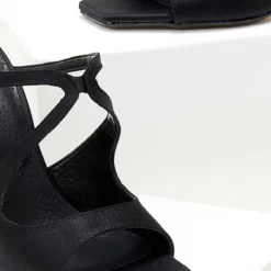 Mules σατέν με λεπτό τακούνι Tfp - Μαύρο 7 Mules σατέν με λεπτό τακούνι Tfp - Μαύρο -Γόβες Εκπτώσεις mules saten tfp me lepto takouni 104518 k9px