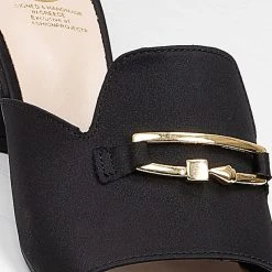 The Fashion Project Mules σατέν σε καρέ γραμμή Tfp - Μαύρο 6 The Fashion Project Mules σατέν σε καρέ γραμμή Tfp - Μαύρο -Γόβες Εκπτώσεις mules saten tfp se kare grammi 100562 pf9h