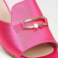 The Fashion Project Mules σατέν σε καρέ γραμμή Tfp - Φούξια 7 The Fashion Project Mules σατέν σε καρέ γραμμή Tfp - Φούξια -Γόβες Εκπτώσεις mules saten tfp se kare grammi 100563 89n2