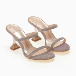 Mules από ύφασμα ιριδίζον Tfp - Χαλκός 12 Mules από ύφασμα ιριδίζον Tfp - Χαλκός -Γόβες Εκπτώσεις mules tfp apo ufasma iridizon 104314 k38o
