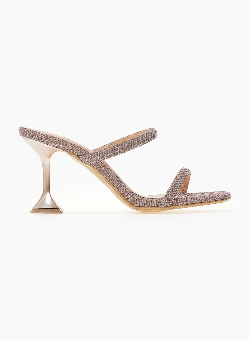 Mules από ύφασμα ιριδίζον Tfp - Χαλκός 2 Mules από ύφασμα ιριδίζον Tfp - Χαλκός - Image 2