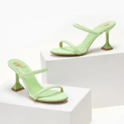 Giày mules làm từ vải Tfp óng ánh - Xanh lá cây -Γόβες Εκπτώσεις mules tfp apo ufasma iridizon 104315 kj9y