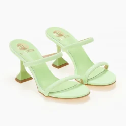Giày mules làm từ vải Tfp óng ánh - Xanh lá cây -Γόβες Εκπτώσεις mules tfp apo ufasma iridizon 104315 kzd6
