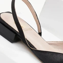 IRIS Mules σατέν με φιόγκο Tfp - Μαύρο -Γόβες Εκπτώσεις mules tfp saten me fiogko 102666 stt2