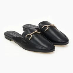The Fashion Project Mules κλειστά με εξωτερική ραφή - Μαύρο -Γόβες Εκπτώσεις mules xwris takouni me ekswteriki rafi 99993 rw1o