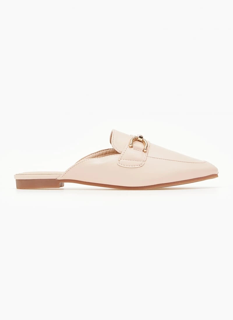 The Fashion Project Mules κλειστά με εξωτερική ραφή - Μπεζ 2 The Fashion Project Mules κλειστά με εξωτερική ραφή - Μπεζ - Image 2