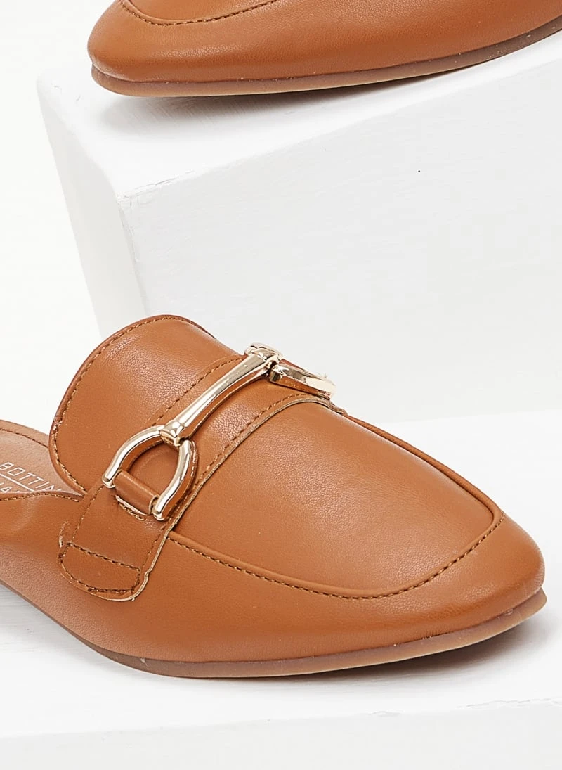 The Fashion Project Mules κλειστά με εξωτερική ραφή - Ταμπά 3 The Fashion Project Mules κλειστά με εξωτερική ραφή - Ταμπά - Image 3