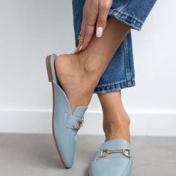 The Fashion Project Mules κλειστά με εξωτερική ραφή - Γαλάζιο