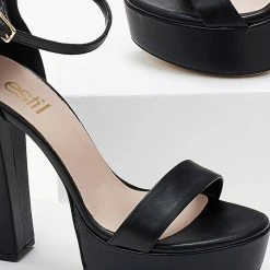 Πέδιλα Estil με φιάπα - Μαύρο -Γόβες Εκπτώσεις pedila estil me fiapa 104200 i0fv