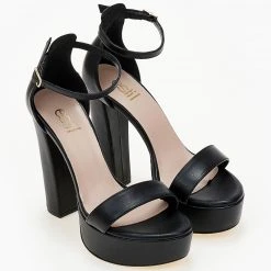 Πέδιλα Estil με φιάπα - Μαύρο -Γόβες Εκπτώσεις pedila estil me fiapa 104200 vlsi