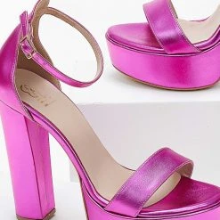 Πέδιλα Estil με σε μεταλλικά χρώματα - Φούξια -Γόβες Εκπτώσεις pedila estil me se metallika xrwmata 104197 mvf7 1