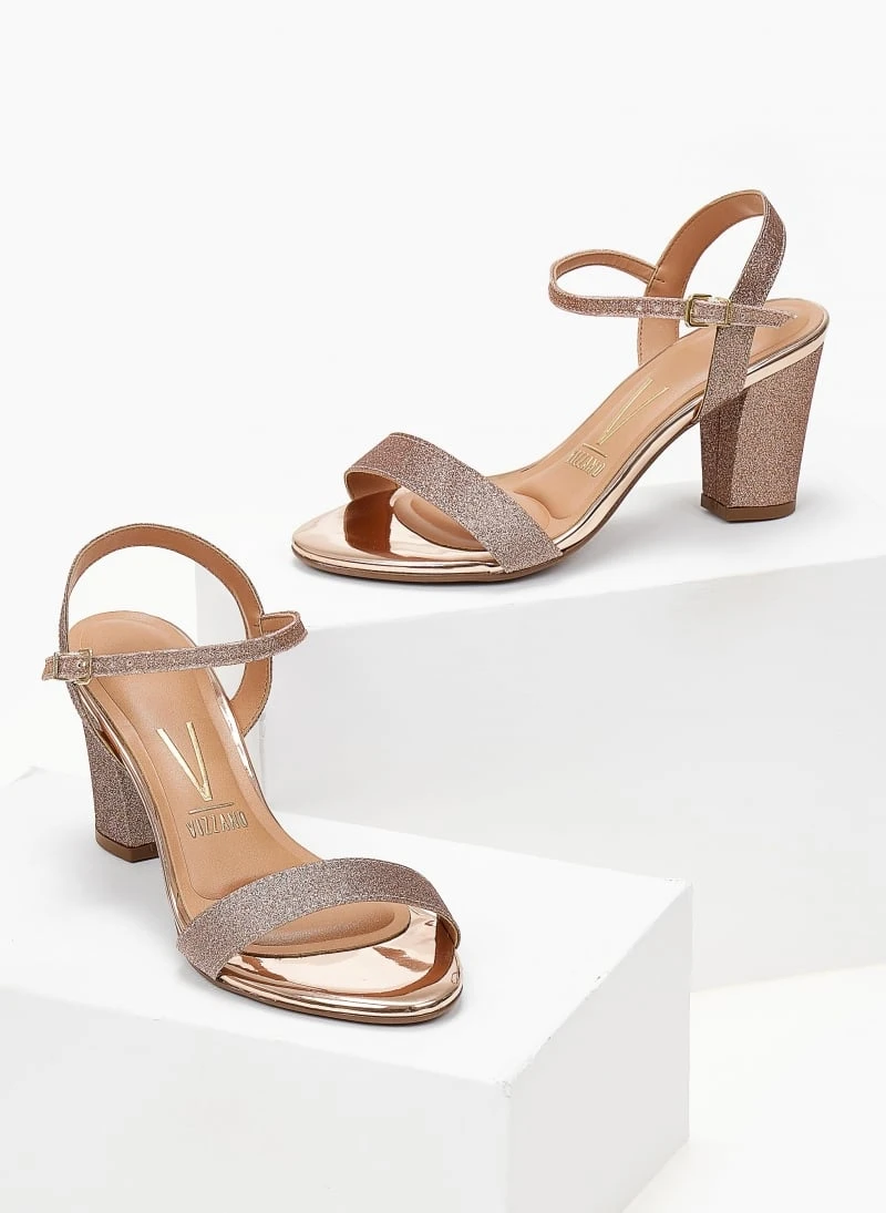 Πέδιλα Glitter με μπαρέτα VIZZANO 6262.474 - Χαλκός 4 Πέδιλα Glitter με μπαρέτα VIZZANO 6262.474 - Χαλκός - Image 4
