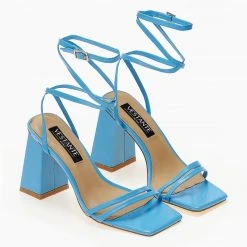 The Fashion Project Πέδιλα καρέ με λεπτά λουράκια - Τυρκουάζ 9 The Fashion Project Πέδιλα καρέ με λεπτά λουράκια - Τυρκουάζ -Γόβες Εκπτώσεις pedila kare me lepta lourakia 104670 sjc8