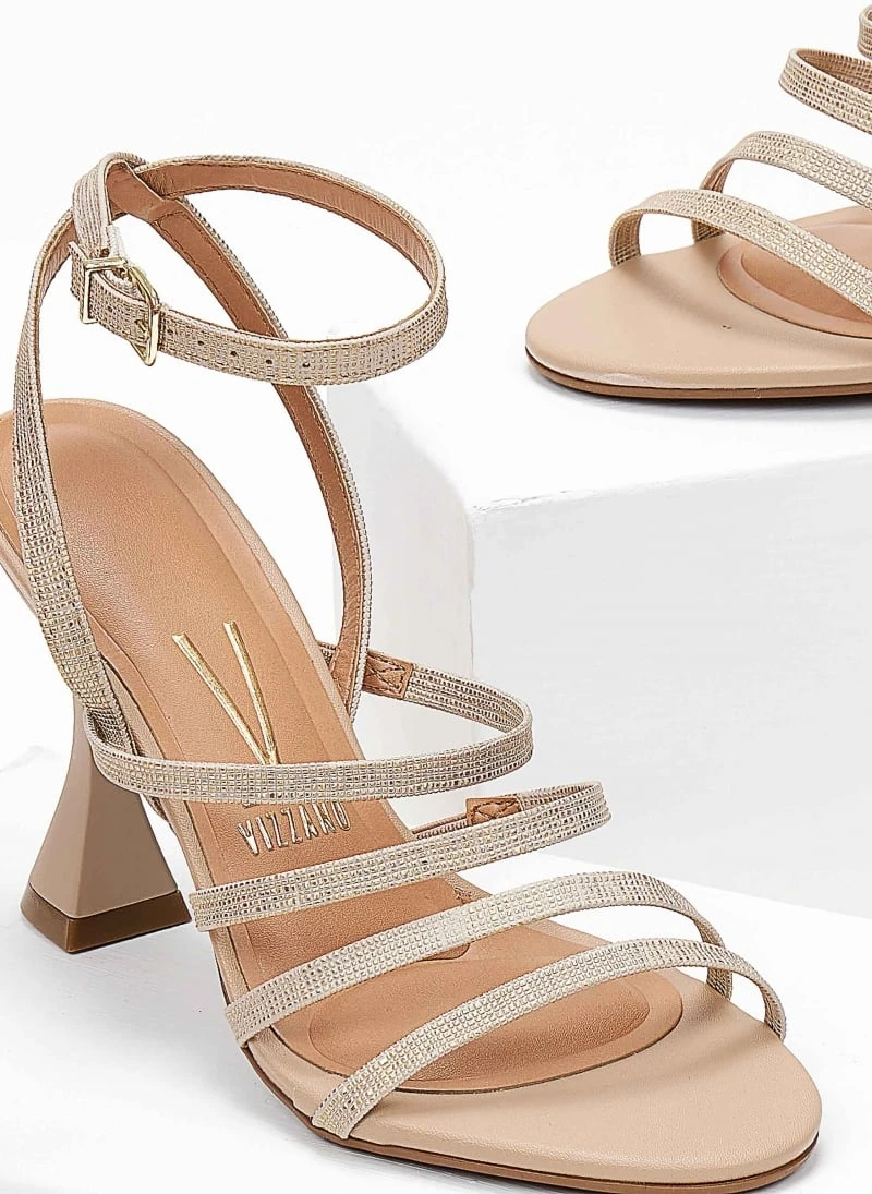 Πέδιλα με ανάγλυφο Pattern VIZZANO 6462.102 - Χρυσό 5 Πέδιλα με ανάγλυφο Pattern VIZZANO 6462.102 - Χρυσό - Image 5