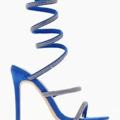 The Fashion Project Πέδιλα με έλασμα με Strass - Μπλε