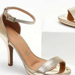 Πέδιλα με φιάπα VIZZANO 6210.655 - Χρυσό -Γόβες Εκπτώσεις pedila me fiapa vizzano 6210655 103274 5ruu