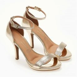 Πέδιλα με φιάπα VIZZANO 6210.655 - Χρυσό -Γόβες Εκπτώσεις pedila me fiapa vizzano 6210655 103274 tadd