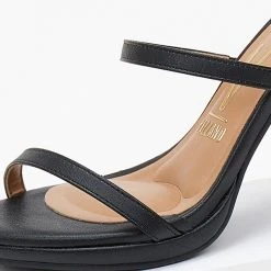 Πέδιλα με λεπτά λουράκια VIZZANO 6210.1024 - Μαύρο -Γόβες Εκπτώσεις pedila me lepta lourakia vizzano 62101024 106410 cby7