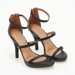 Πέδιλα με λεπτά λουράκια VIZZANO 6210.1024 - Μαύρο -Γόβες Εκπτώσεις pedila me lepta lourakia vizzano 62101024 106410 eauk