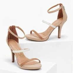 Πέδιλα με λεπτά λουράκια VIZZANO 6210.1024 - Μπεζ -Γόβες Εκπτώσεις pedila me lepta lourakia vizzano 62101024 106411 okju 1